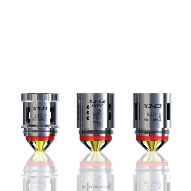iJOY Captain x3 bobinas de reposição (pacote de 3)DZZ669 iJOY vape review