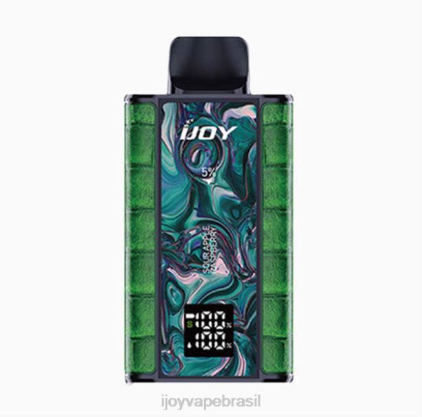 iJOY Captain 10.000 vapores framboesa, maçã azeda DZZ645 iJOY store