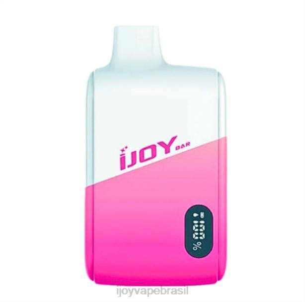 iJOY Bar Smart Vape 8.000 baforadas algodão doce DZZ611 iJOY vape brasil