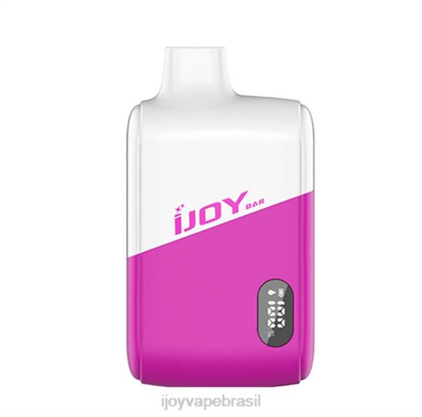 iJOY Bar Smart Vape 8.000 baforadas baga tripla DZZ623 iJOY vape order online