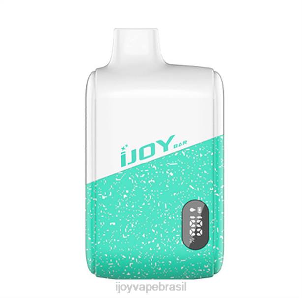 iJOY Bar Smart Vape 8.000 baforadas doce de menta DZZ615 iJOY store