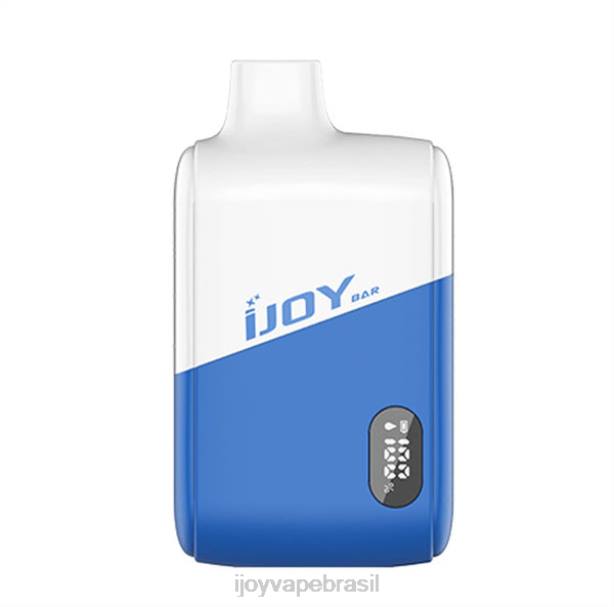 iJOY Bar Smart Vape 8.000 baforadas gelo azul DZZ66 iJOY vape shop