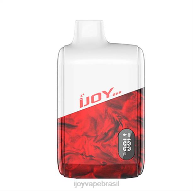 iJOY Bar Smart Vape 8.000 baforadas gelo do dragão negro DZZ65 iJOY store