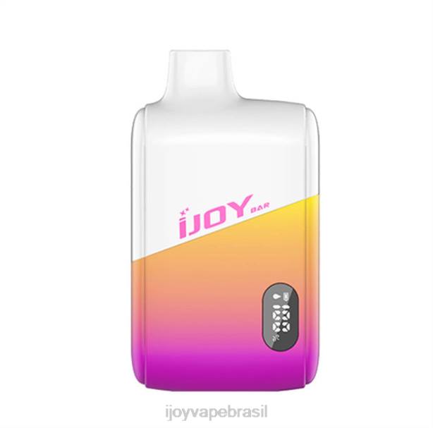 iJOY Bar Smart Vape 8.000 baforadas kiwi morango DZZ621 iJOY vape brasil
