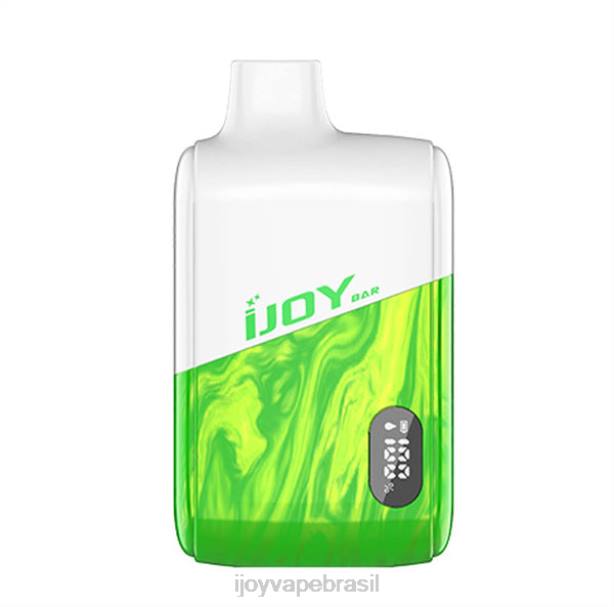 iJOY Bar Smart Vape 8.000 baforadas suco de maçã DZZ61 iJOY vape brasil