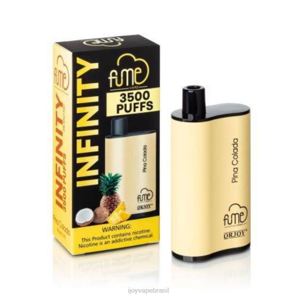 iJOY Fume Infinity 3.500 baforadas descartáveis ​​| 12ml piña colada DZZ6105 iJOY store