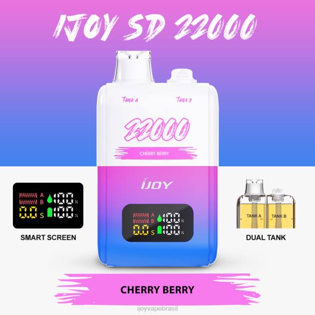 iJOY SD 22000 descartável baga de cereja DZZ6150 iJOY vape price