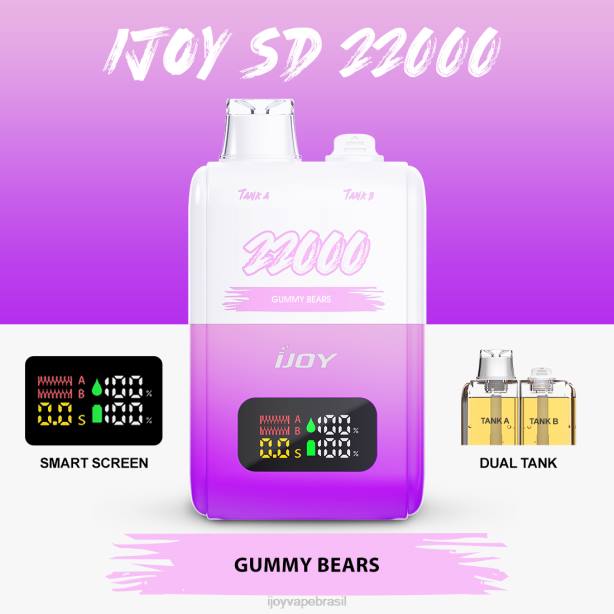 iJOY SD 22000 descartável ursinhos de goma DZZ6154 iJOY vapes for sale